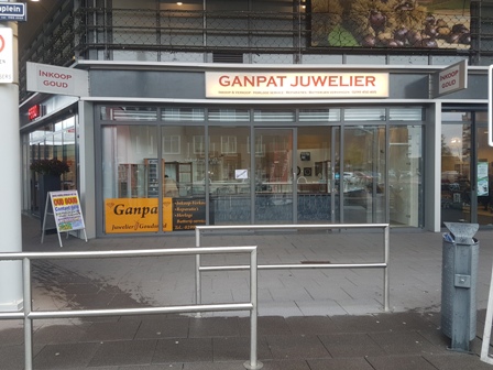  Juwelier Ganpat, Direkt contant geld voor oud goud.